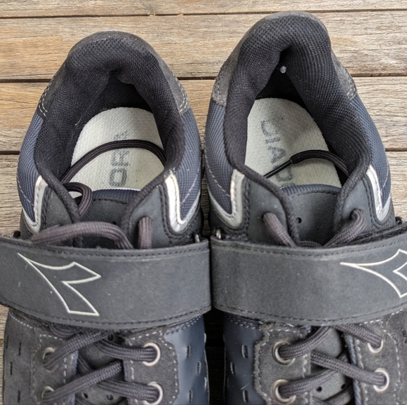 2 For $50! Diadora cycling shoes w cleats mens 8.5 - Picture 7 of 13
